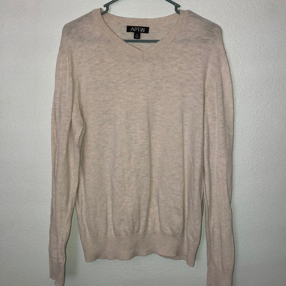 Men’s white long sleeve
